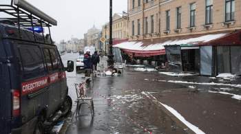 Власти пообещали выплаты пострадавшим при взрыве в Кафе в Петербурге