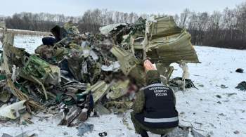 В обшивке сбитого под Белгородом Ил-76 нашли поражающие элементы ракеты 