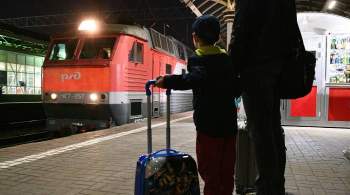 Названы популярные направления для путешествий на поезде летом с детьми