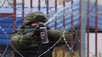 Белоруссия начала проверку из-за применения Польшей спецсредств на границе