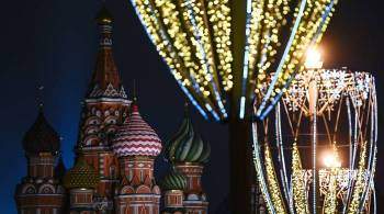 Праздничная иллюминация останется на улицах Москвы до 8 марта