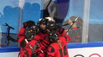 Канадские хоккеистки в пятый раз в истории завоевали золотые медали Игр