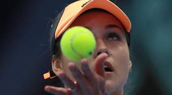 Калинская снялась в четвертьфинале турнира в Мексике