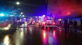 В сгоревшем кафе в Костроме имелась пожарная сигнализация