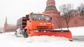 Снег в Москве убирают 12 тысяч сотрудников инженерных компаний 