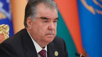 Рахмон заявил о готовности Душанбе участвовать в операции ОДКБ в Казахстане