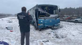В ДТП с автобусом во Владимирской области пострадали 17 человек