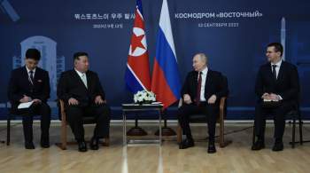 Песков: Путин и Ким Чен Ын обсудили ситуацию на Корейском полуострове 