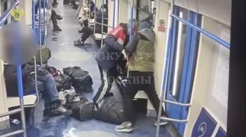 В вагоне московского метро мужчина ударил другого ножом во время ссоры 