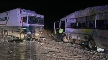 На Урале произошло смертельное ДТП с автобусом и грузовиком 
