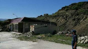 В Дагестане оползень перекрыл дорогу между районами
