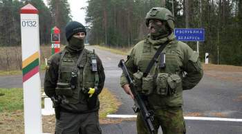 В Литве оценили стоимость забора на границе с Белоруссией