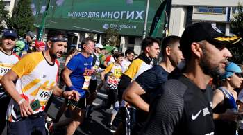 Участница Московского марафона потеряла сознание после финиша 