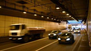 В Москве отремонтировали автомобильные ярусы Северо-Западного тоннеля
