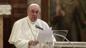 Папа Римский призвал предпринять все усилия для достижения мира на Украине