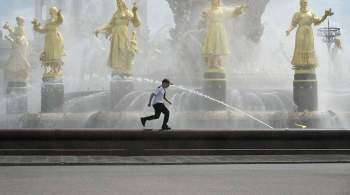 Погода в Москве побила столетний  жаркий  рекорд