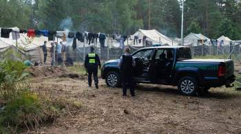 Вильнюс считает ситуацию на границе с Белоруссией гибридной атакой