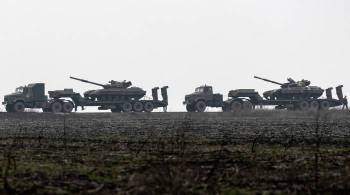 ВСУ разместили танки вблизи Воздвиженки в Донбассе, заявили в ДНР