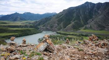 В Республике Алтай водитель без прав сорвался с горы