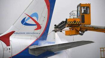 Росавиация призвала аэропорты принять меры против обледенения самолетов