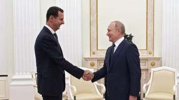 Песков опроверг информацию о начале переговоров Путина и Асада