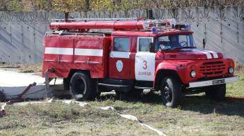 В Донецке из-за обстрела со стороны ВСУ загорелась нефтебаза