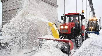 Улицы и дороги Москвы почистят от снега и гололеда