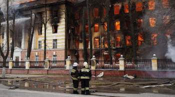 Тверской губернатор поручил усилить меры безопасности после пожара в НИИ