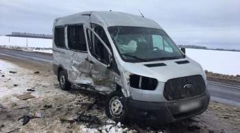 В Брянской области произошло смертельное ДТП с микроавтобусом