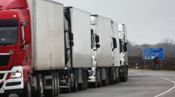 Число грузовиков, ожидающих выезда в Литву из России, возросло до 190 