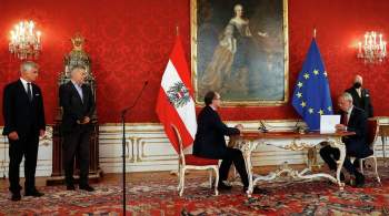 Новый канцлер Австрии пообещал продолжить борьбу с пандемией