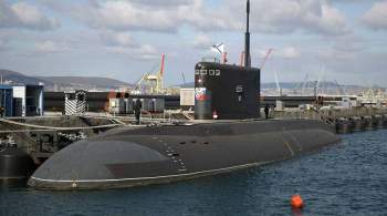 Подлодка Черноморского флота выполнила стрельбу торпедами на учениях