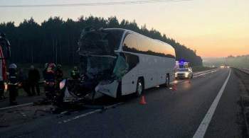 Под Владимиром автобус столкнулся с грузовиком, есть пострадавшие