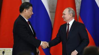 Путин поздравил Си Цзиньпина с 74-й годовщиной образования КНР 