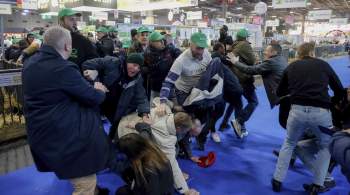 На выставке в Париже пострадали восемь полицейских, пишут СМИ 