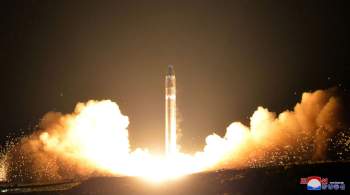 КНДР запустила ракету средней или большей дальности, пишут СМИ