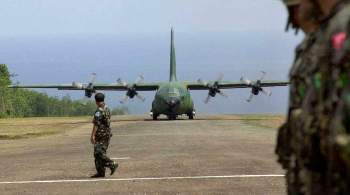 На Филиппинах разбился военный самолет 
