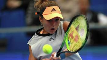 Российская теннисистка Калинская вышла в третий круг турнира в Гвадалахаре
