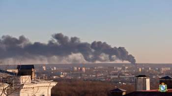 В Курской области отменили занятия в двух школах из-за пожара на аэродроме