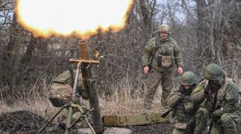 Российские минометчики уничтожили пехоту ВСУ в опорном пункте 