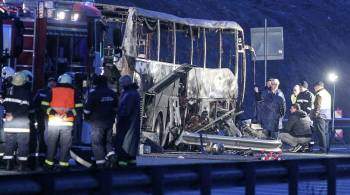 СМИ узнали о состоянии пассажиров, выживших в ДТП с автобусом в Болгарии