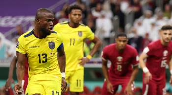 Эквадорский форвард Валенсия забил первый мяч на чемпионате мира в Катаре