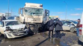 На Ставрополье грузовик устроил массовое ДТП после отказа тормозов