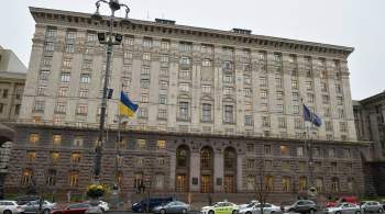 В мэрии Киева прошел обыск из-за незаконной застройки возле лавры