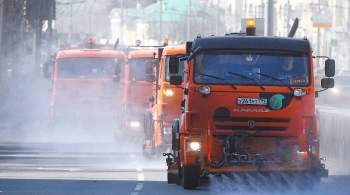 Московские дороги и тротуары в субботу промоют со специальным шампунем