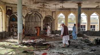Талибы пообещали наказать виновных за взрыв в мечети в Афганистане  