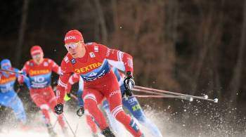 Большунов упал на спуске в первой гонке на Олимпиаде