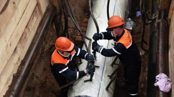 В Москве реконструируют газопровод на Фрунзенской набережной