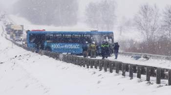 В Кузбассе в ДТП с автобусом погибли пять человек