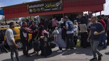 Россияне на КПП  Рафах  не теряют надежды выехать из сектора Газа 